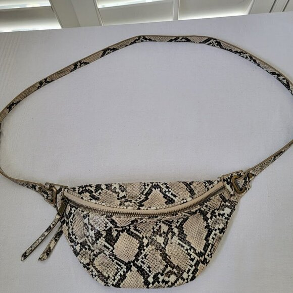 Python Style Snakeskin Preston Belt/Crossbody Bag - Like New Condition - Picture 2 of 9